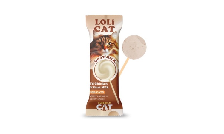 EUROGOLD CAT LOLİCAT KEDİ ÖDÜL LOLİPOP 1.5 GR KEÇİ SÜTLÜ - 15'Lİ .5